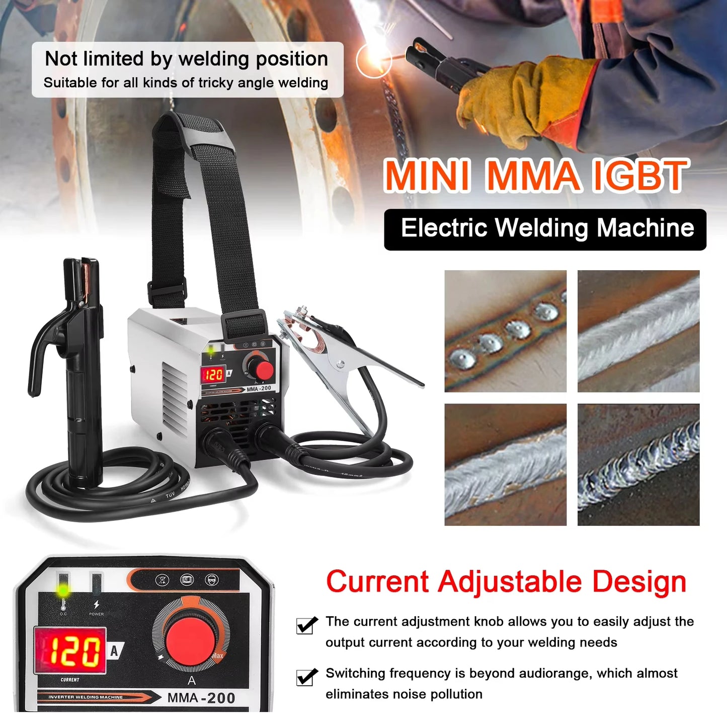 2-in-1 MIG/MMA Welding Machine – IGBT Inverter DC Welder