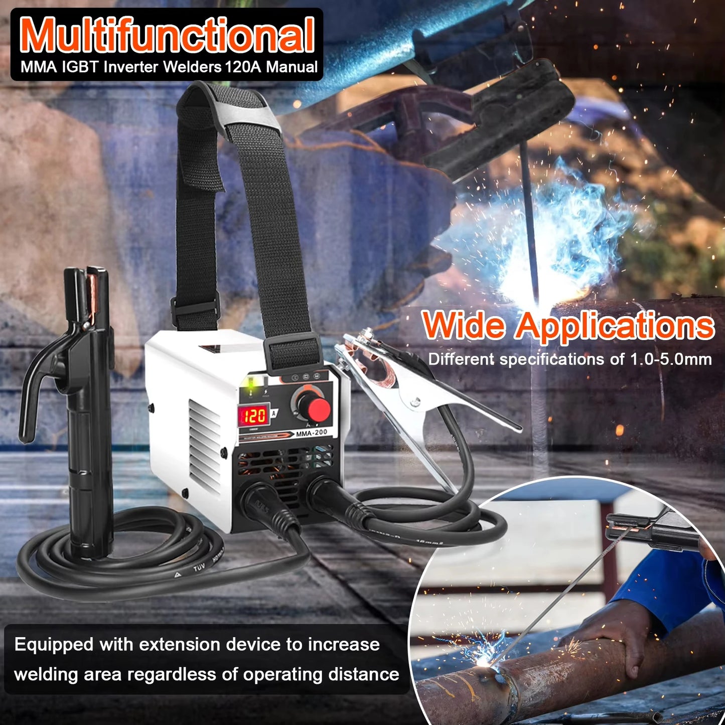 2-in-1 MIG/MMA Welding Machine – IGBT Inverter DC Welder