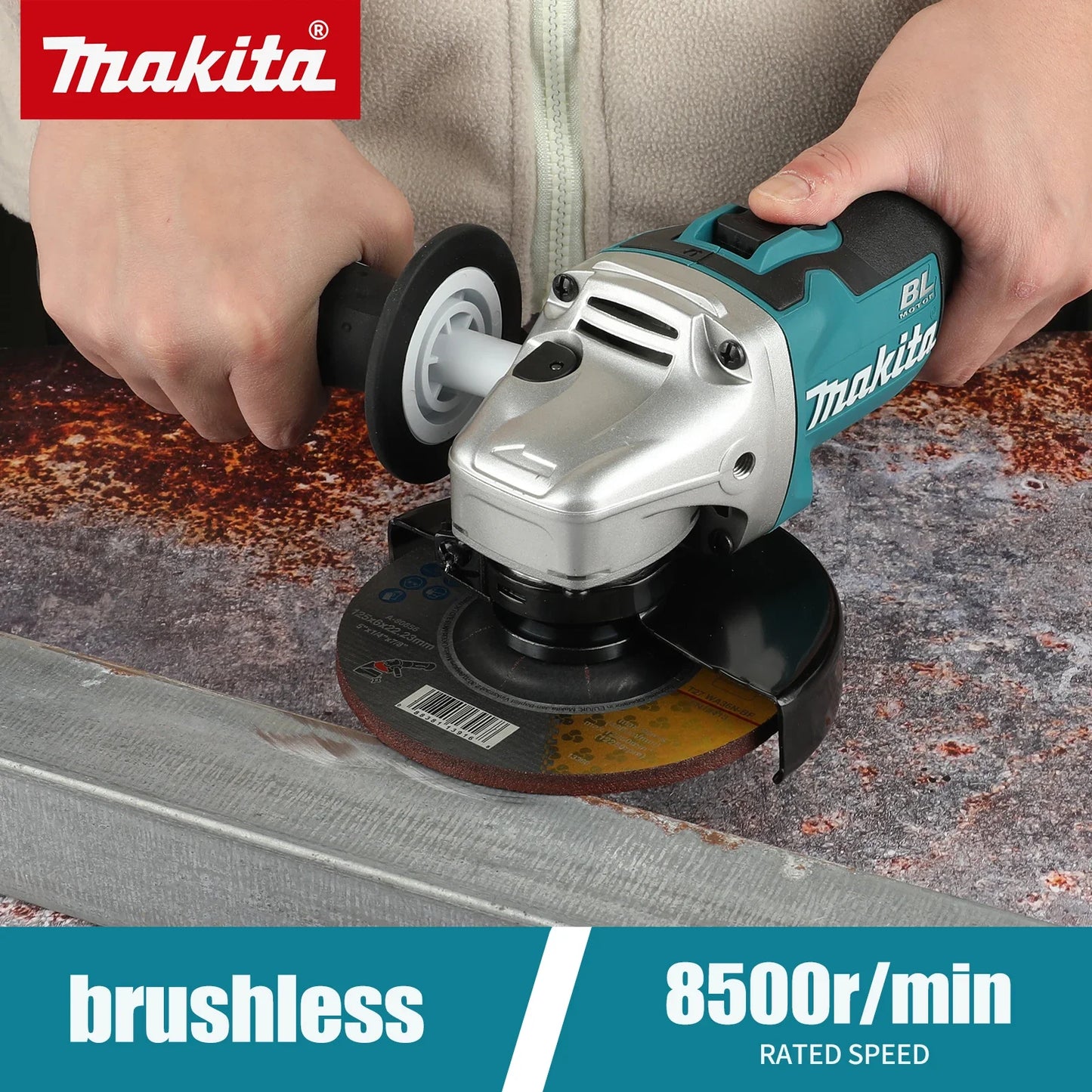 18V Brushless Angle Grinder – 125mm Cordless Cutting Tool