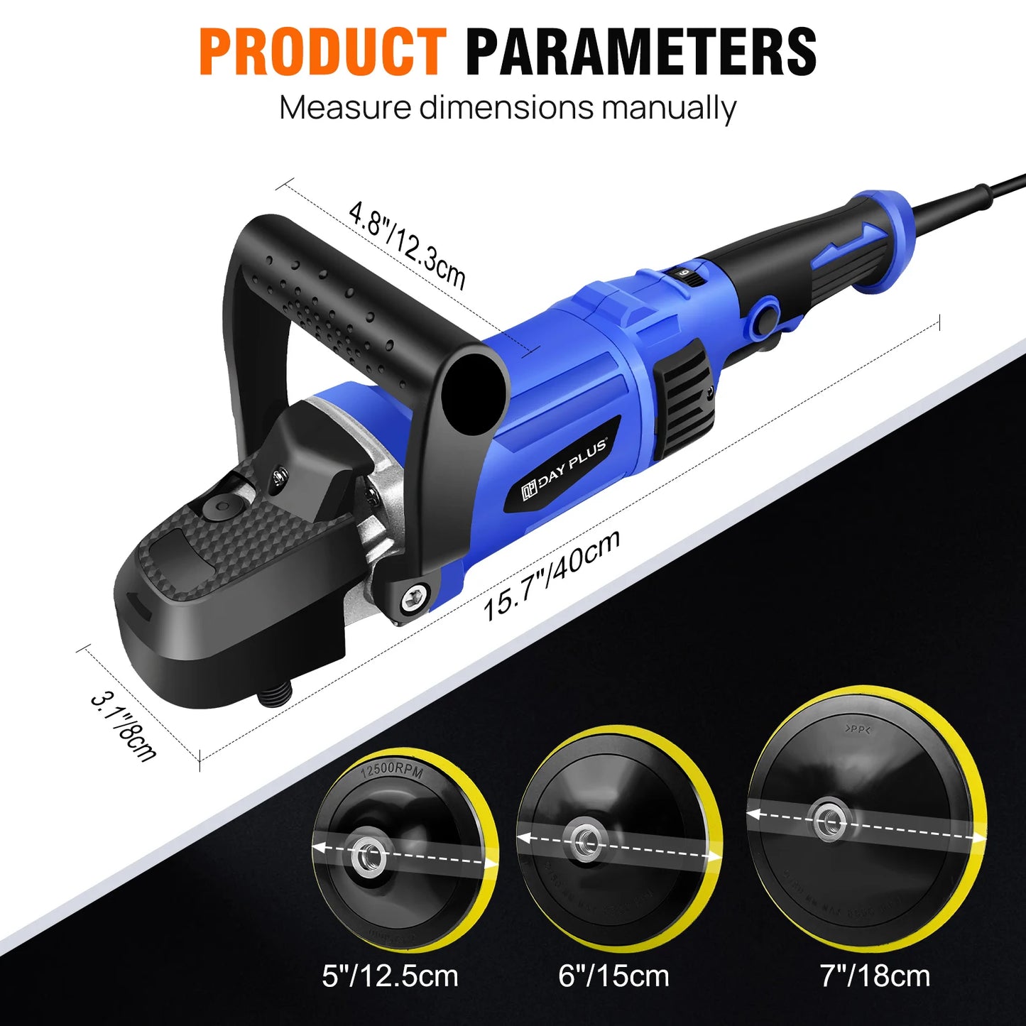 Electric Car Polisher – 6 Speed Rotary Buffer