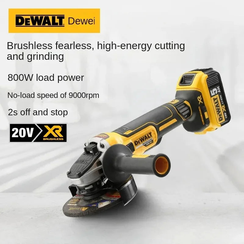 18V Brushless Angle Grinder – 125mm Cordless Cutting Tool