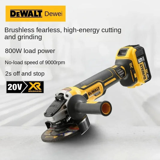 18V Brushless Angle Grinder – 125mm Cordless Cutting Tool